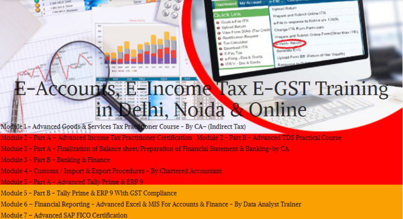 Diploma in Accounting Delhi, GST Course with Tally in Delhi